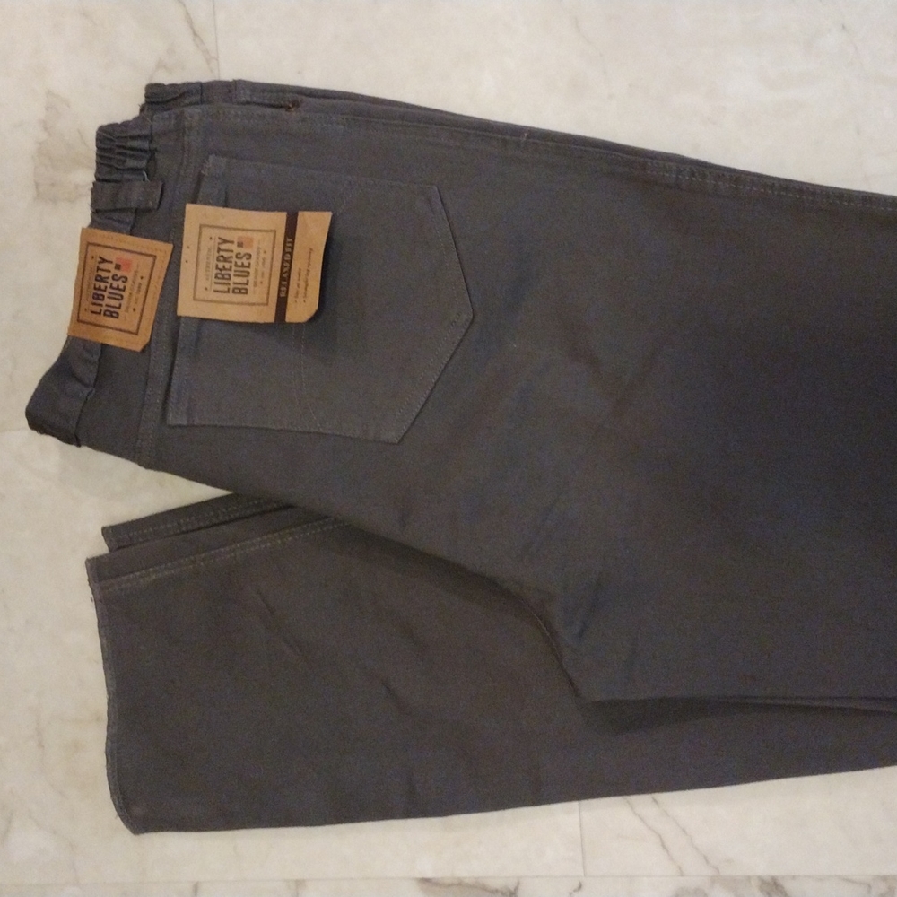 Liberty Blues jeans.